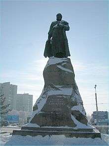 Khabarov monument