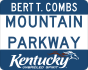 Bert T. Combs Mountain Parkway marker