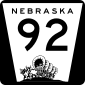Nebraska route marker