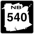 Route 540 shield