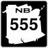 Route 555 shield