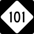 NC Highway 101 marker