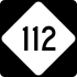 NC Highway 112 marker