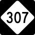 NC Highway 307 marker