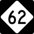 NC Highway 62 marker