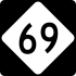 NC Highway 69 marker