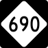 NC Highway 690 marker