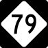 NC Highway 79 marker