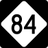 NC Highway 84 marker