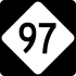 NC Highway 97 marker