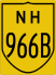 National Highway 966B marker