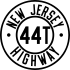 Route 44T marker