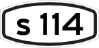 City route 114 shield}}