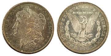 The Morgan silver dollar