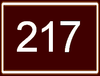 Route 217 shield