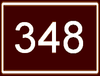 Route 348 shield