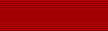 A red military ribbon