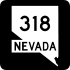 Nevada route marker