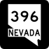 State Route 396 marker
