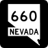 State Route 660 marker
