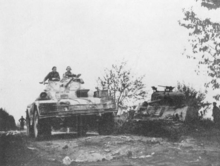 Two armoured cars