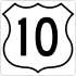 Highway 10 shield
