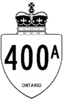 Highway 400A shield