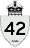 Highway 42 shield