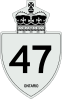 Highway 47 shield