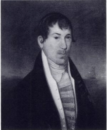 1815 portrait of Otway Burns