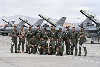 The PAF's fighter pilots with the greenish g-Suit in compare to US Air Force; the same pattern is use by the Navy.