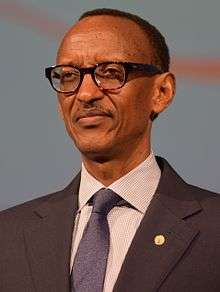 Paul Kagame in Busan, South Korea, 28 October 2014.
