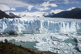 View of the Perito Moreno Glacier