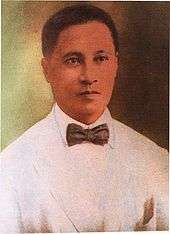 Portrait of Filipino physician and revolutionary Pio Valenzuela: the city was named after him.