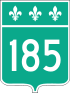 Route 185 shield
