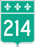 Route 214 shield