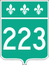 Route 223 shield