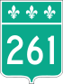 Route 261 shield