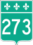 Route 273 shield