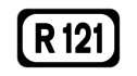 R121 road shield}}