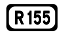 R155 road shield}}