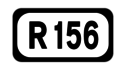 R156 road shield}}