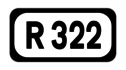 R322 road shield}}