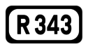 R343 road shield}}