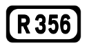 R356 road shield}}
