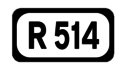 R514 road shield}}