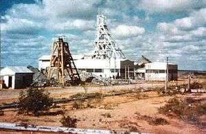 Radium Hill uranium mine (1954)