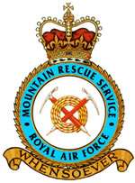 Official Crest of the Royal Air Force Mountain Rescue Service