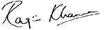 Ragini Khanna signature