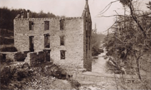Ramsey Mill ruins, 1902